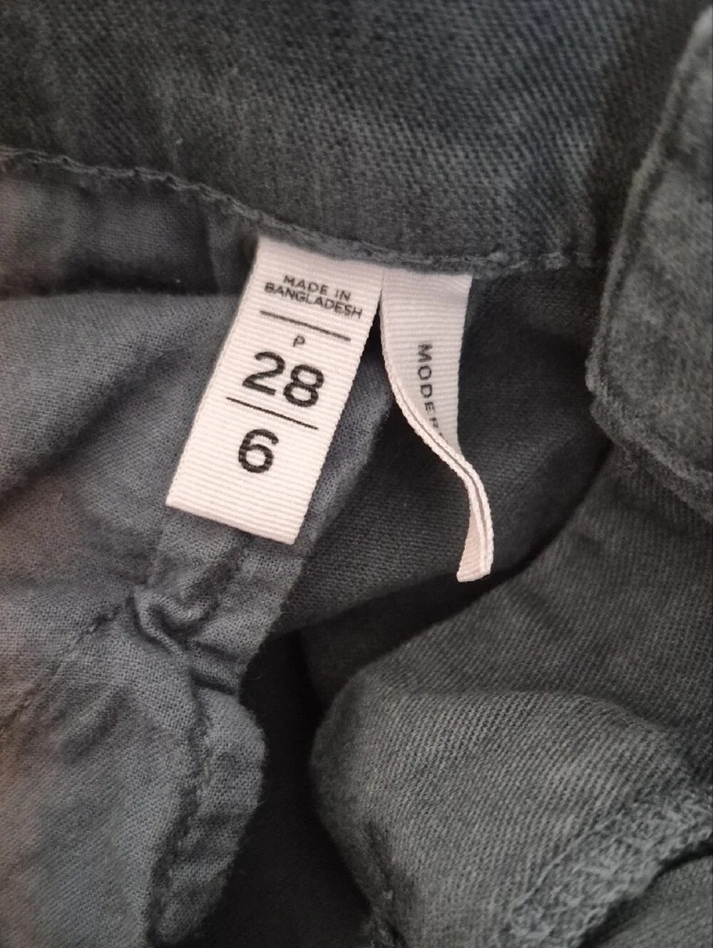 LOFT Charcoal Gray Denim Skinny Jeans